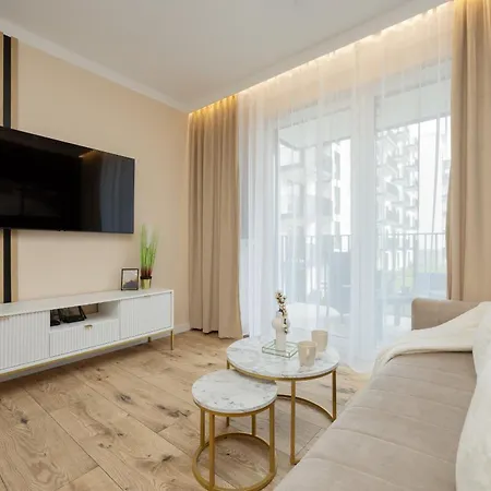 Herbu Oksza Elegant Apartment With Parking By Noclegi Renters Varsovia Exterior foto